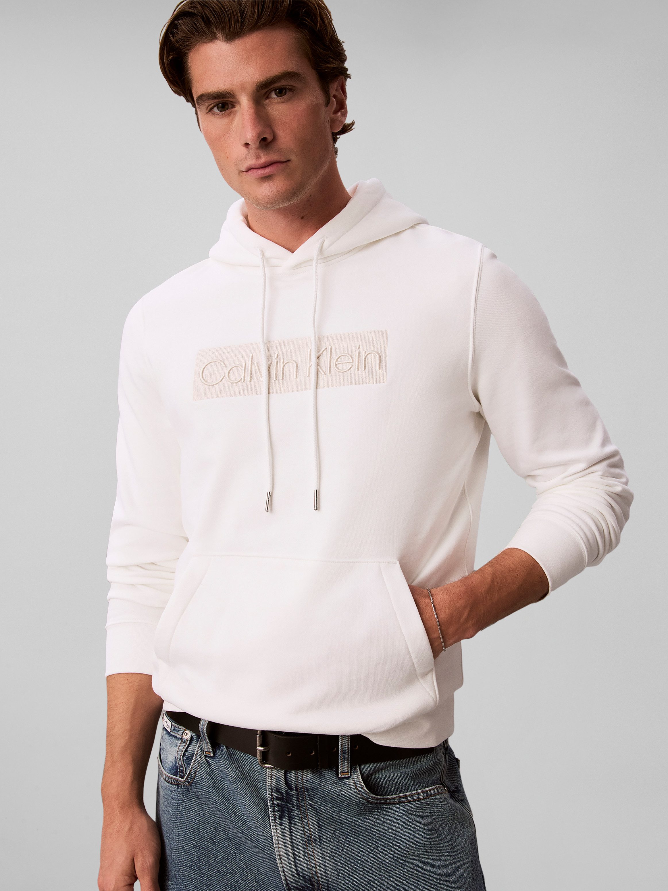 Calvin Klein Kapuzensweatshirt FLEECE GRAPHIC HOODIE Regular fit mit Kapuze