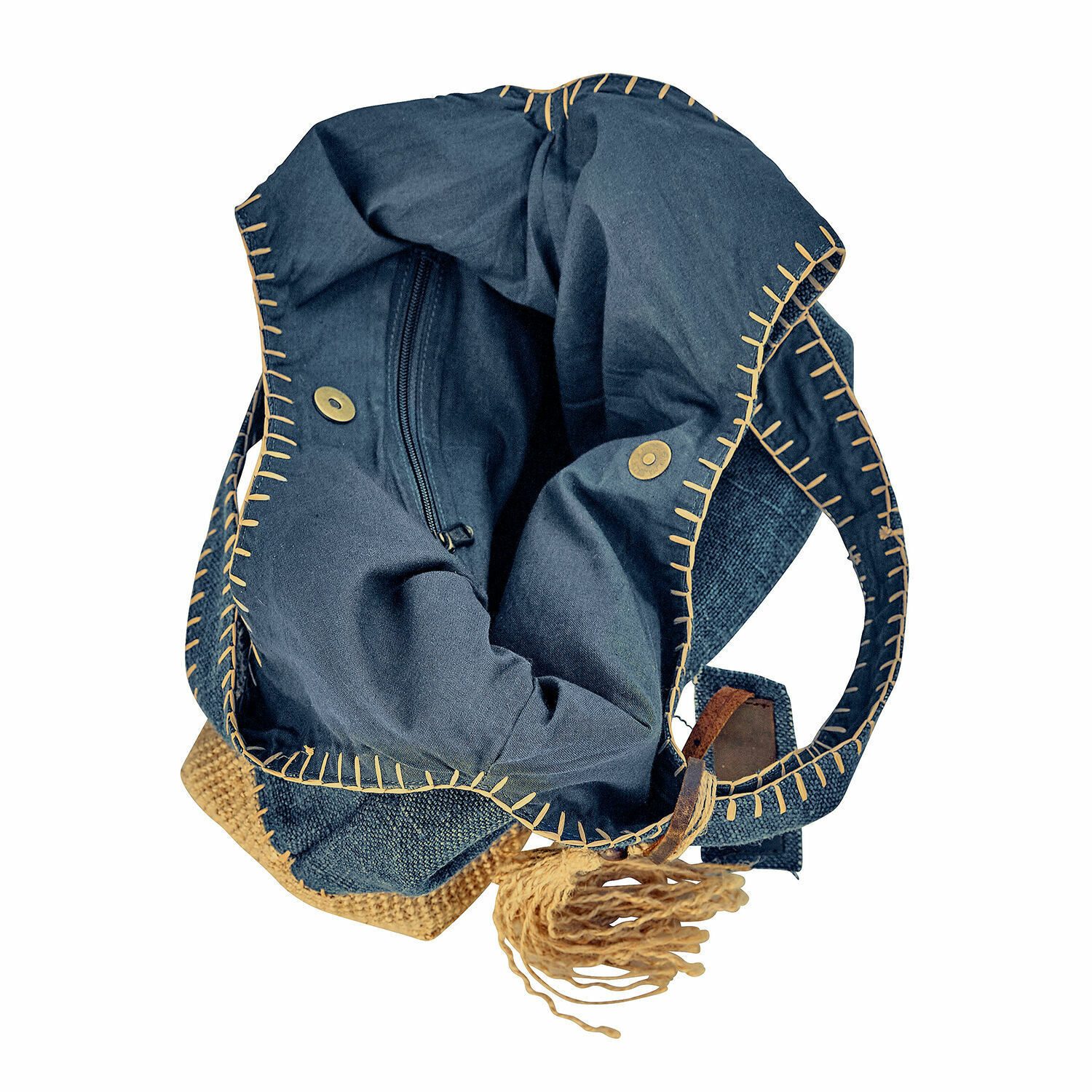 Mirabeau Handtasche Tasche 2er Set Cacula blau/creme – Bild 5 von 5