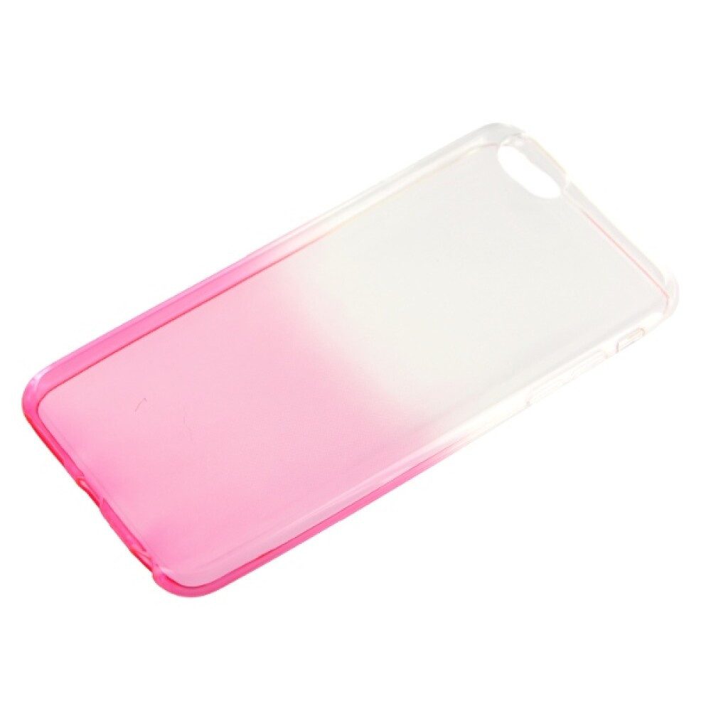 Handytasche TPU Handyhülle für iPhone 6 6S Plus Pink Schutz Tasche Case (Bumper)