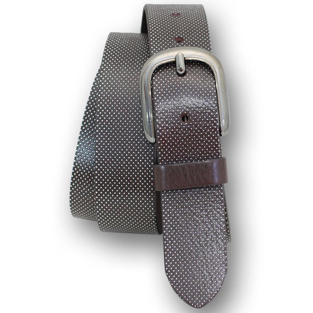 VITTOZZI Ledergürtel Gürtel, Bronte 3,5cm