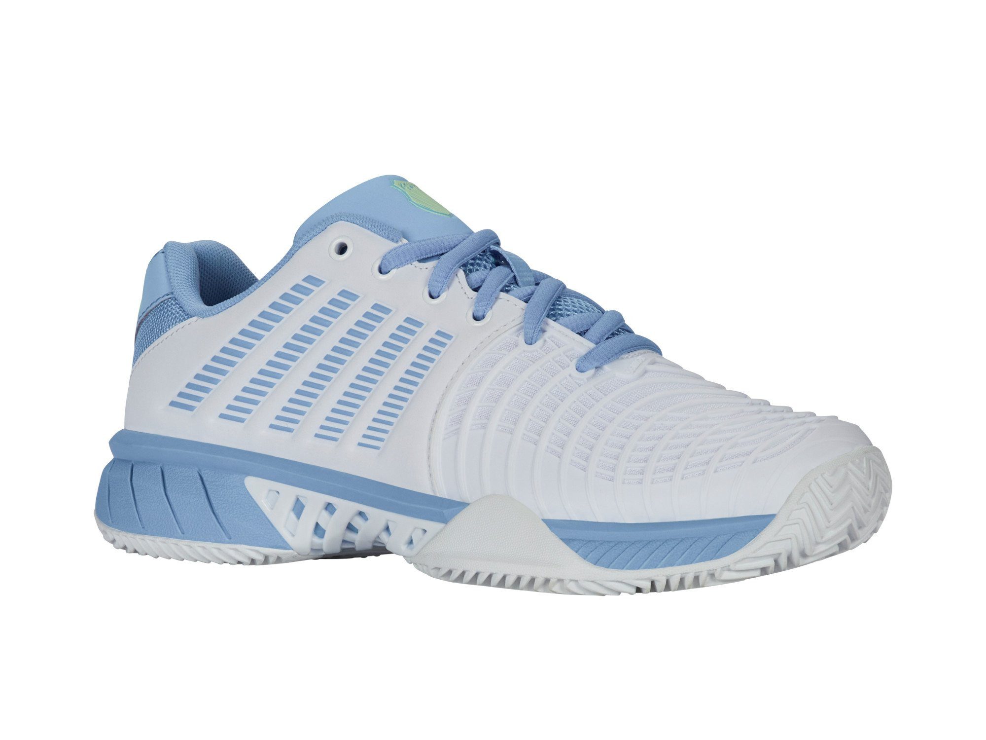 K-Swiss Performance Express Light 3 Clay/Sandplatz 2025 weiss/blau Damen Tennisschuh