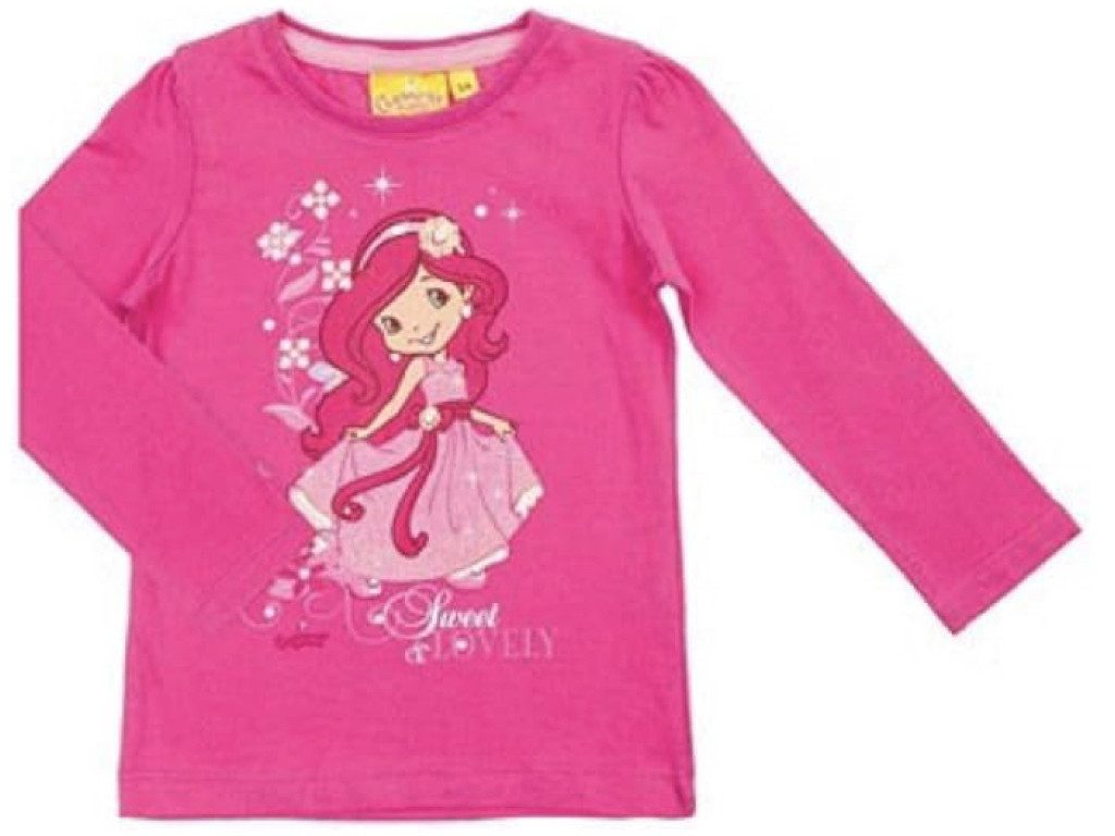 Emily Erdbeer Langarmshirt Strawberry Shortcake Shirt