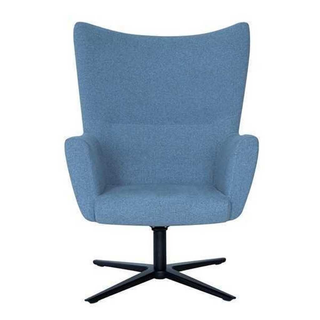 (1-St., JVmoebel Blauer Ohrensessel Designer Made Europa Cocktailsessel Sessel Moderner in Sessel 1xSessel), 1-Sitzer