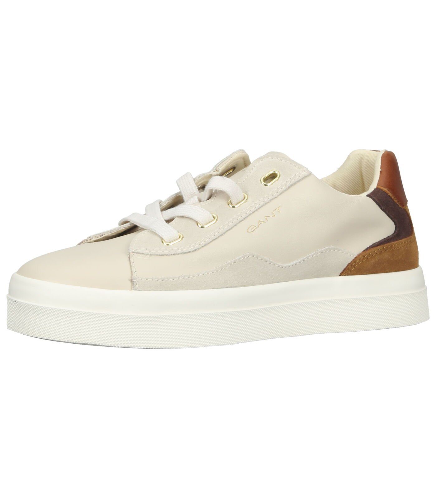 Cream Sneaker Sneaker Gant Leder