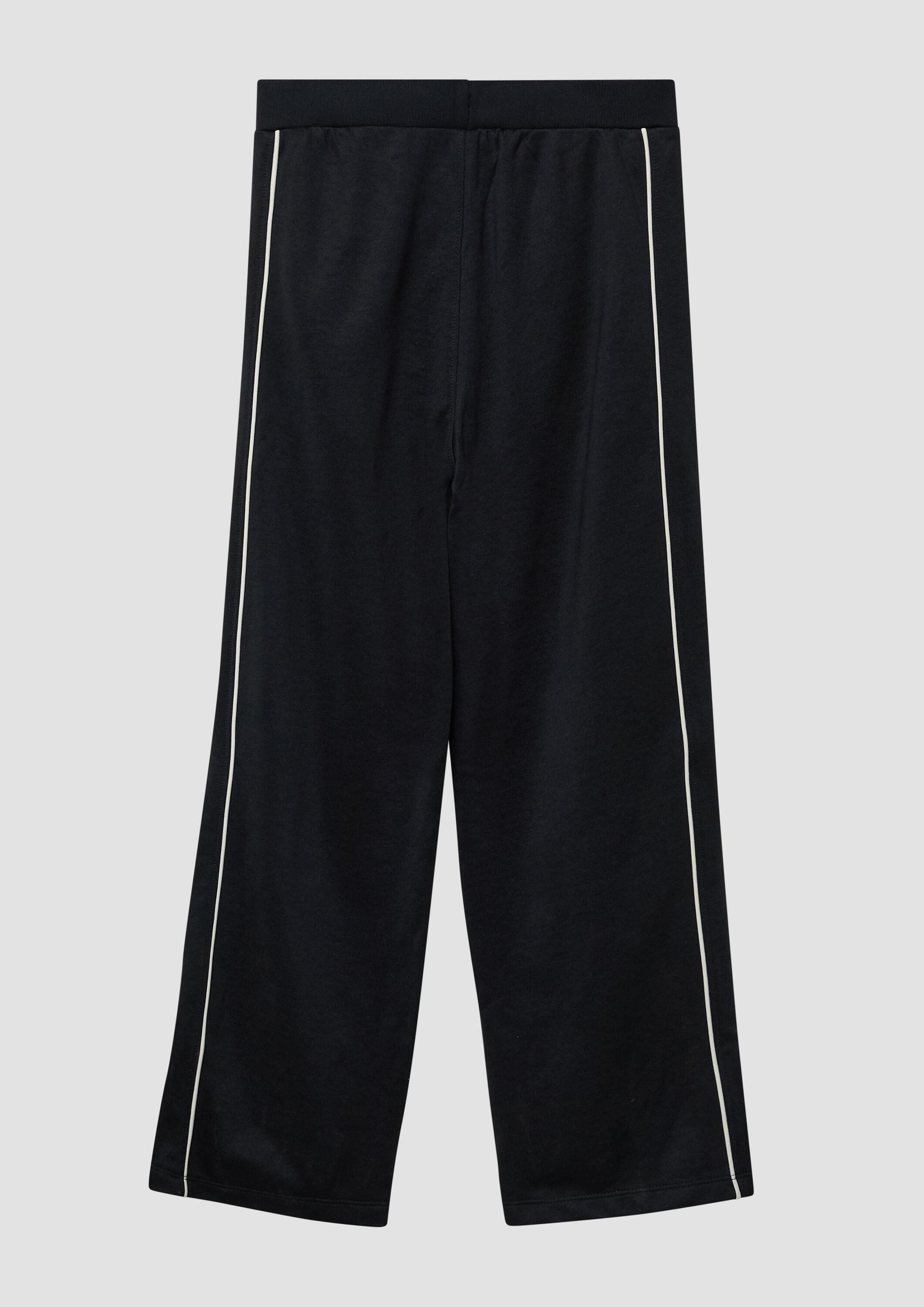 s.Oliver Jogginghose Leggings Jogpants aus sportiver Sweatware mit Wide Leg