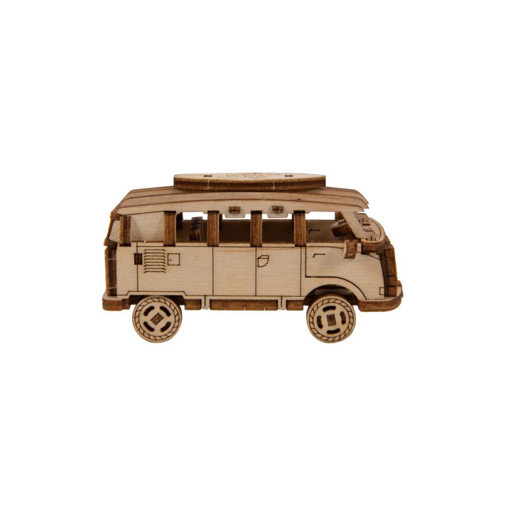 Wooden City 3D-Puzzle 3D puzzle Superschneller Kleinbus Retro, Puzzleteile