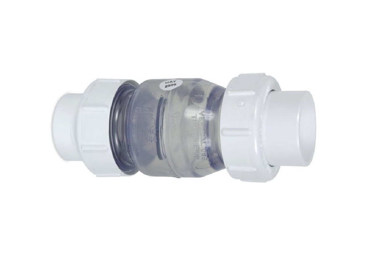 Rückschlagventil Air Aqua Rückschlagventil 50 mm für PVC Rohrleitungen