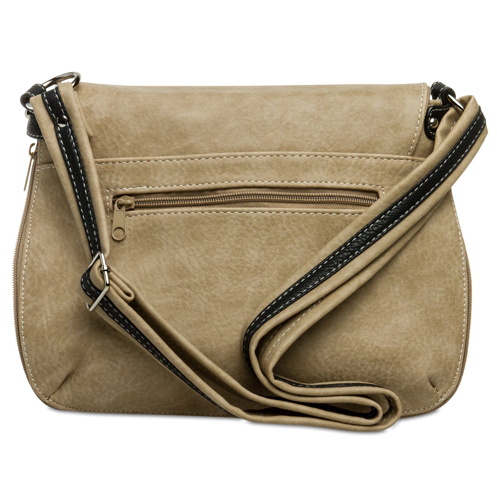 Caspar Umhängetasche TS1028 Damen Tasche Handtasche Rucksack Umhängetasche - diverse Modelle