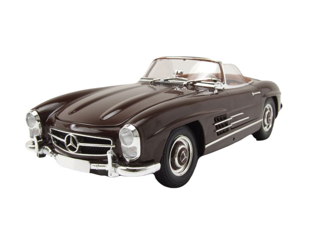 Modellauto Mercedes 300 SL Roadster W198 1957 dunkelrot