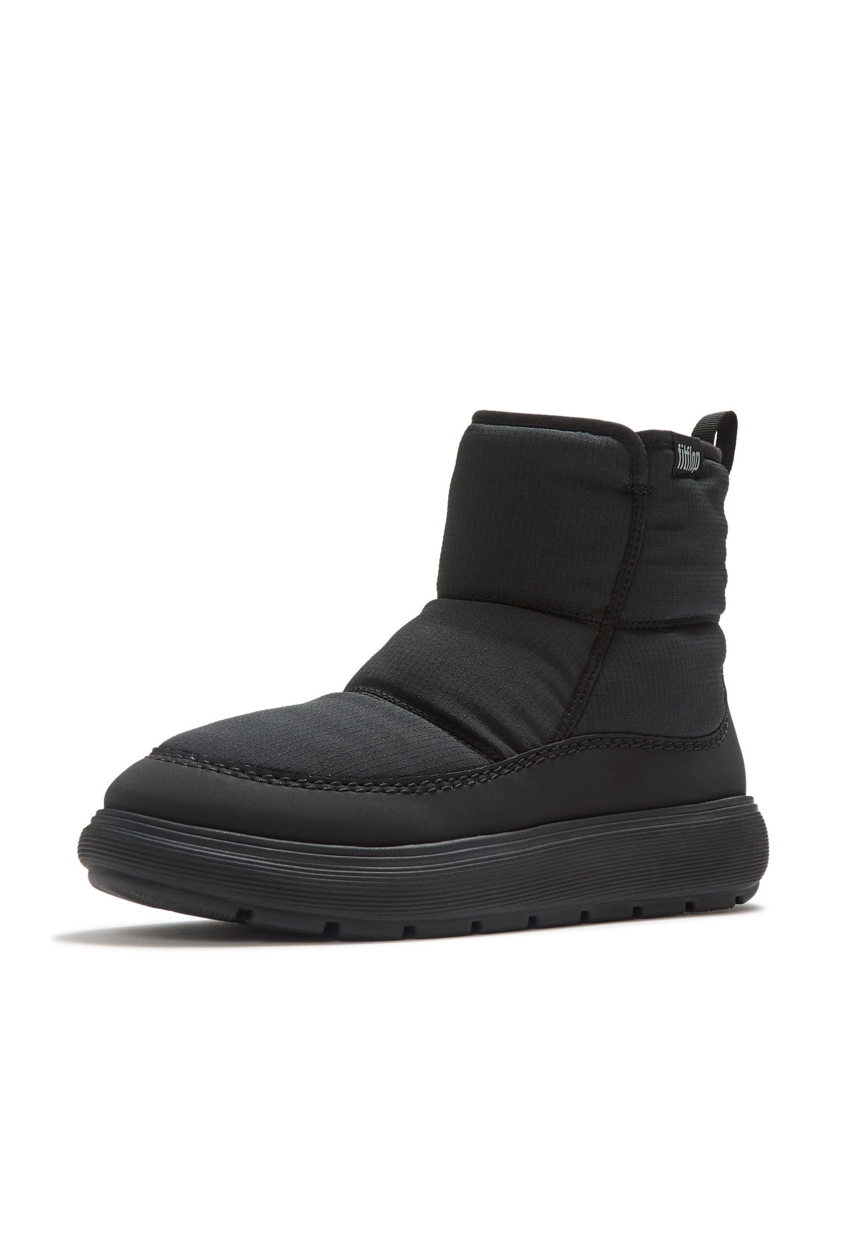 Fitflop IQ-COMFF W RESISTANT NYLON BOOTS Winterstiefel All Black