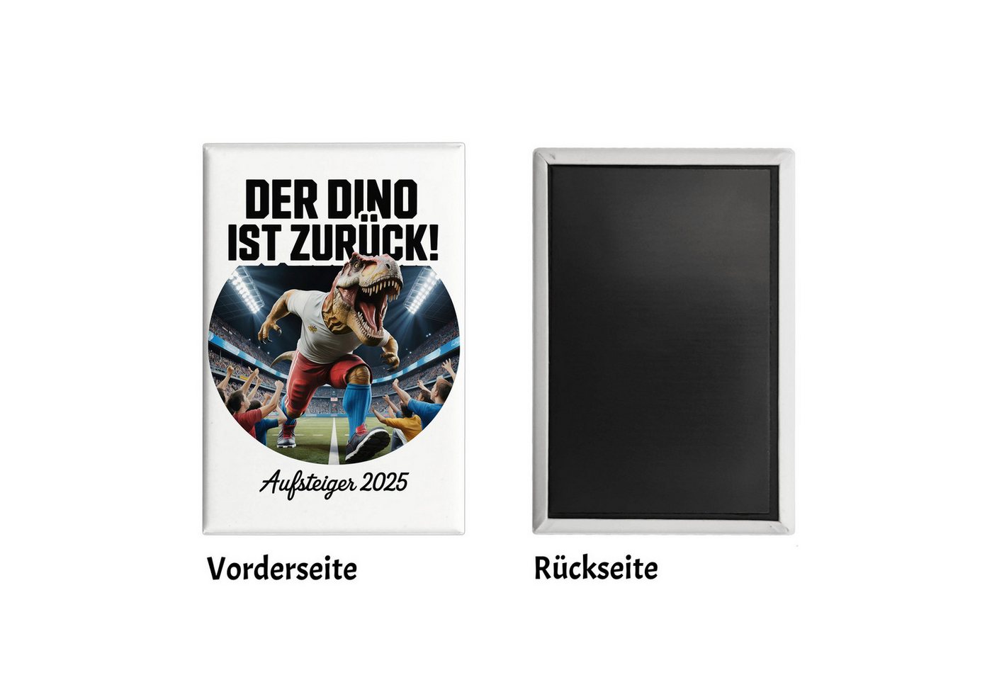 Thumbnail - speecheese Magnet Der Dino ist zurück Hamburg Souvenir Souvenir Magnet - Aufsteiger 2025