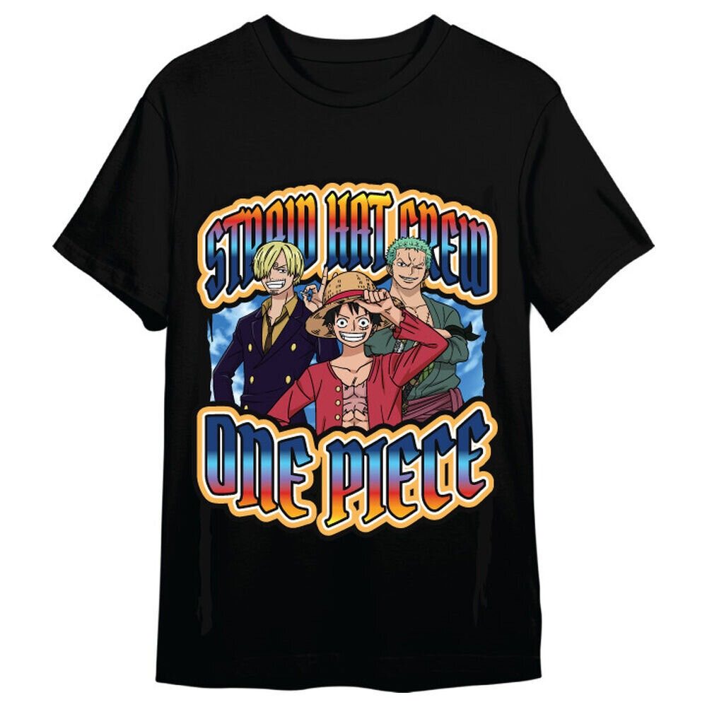 Comic Studio Print-Shirt One Piece Monkey D. Ruffy, Roronoa Zoro & Sanji T-Shirt