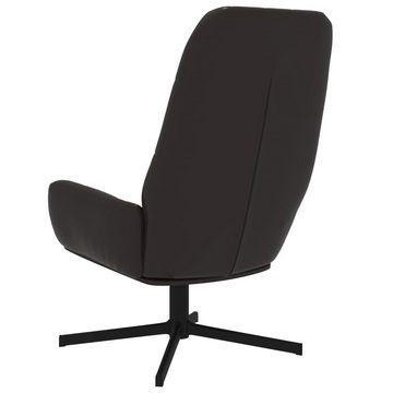 vidaXL Sessel Relaxsessel Glänzend Braun Kunstleder (1-St)