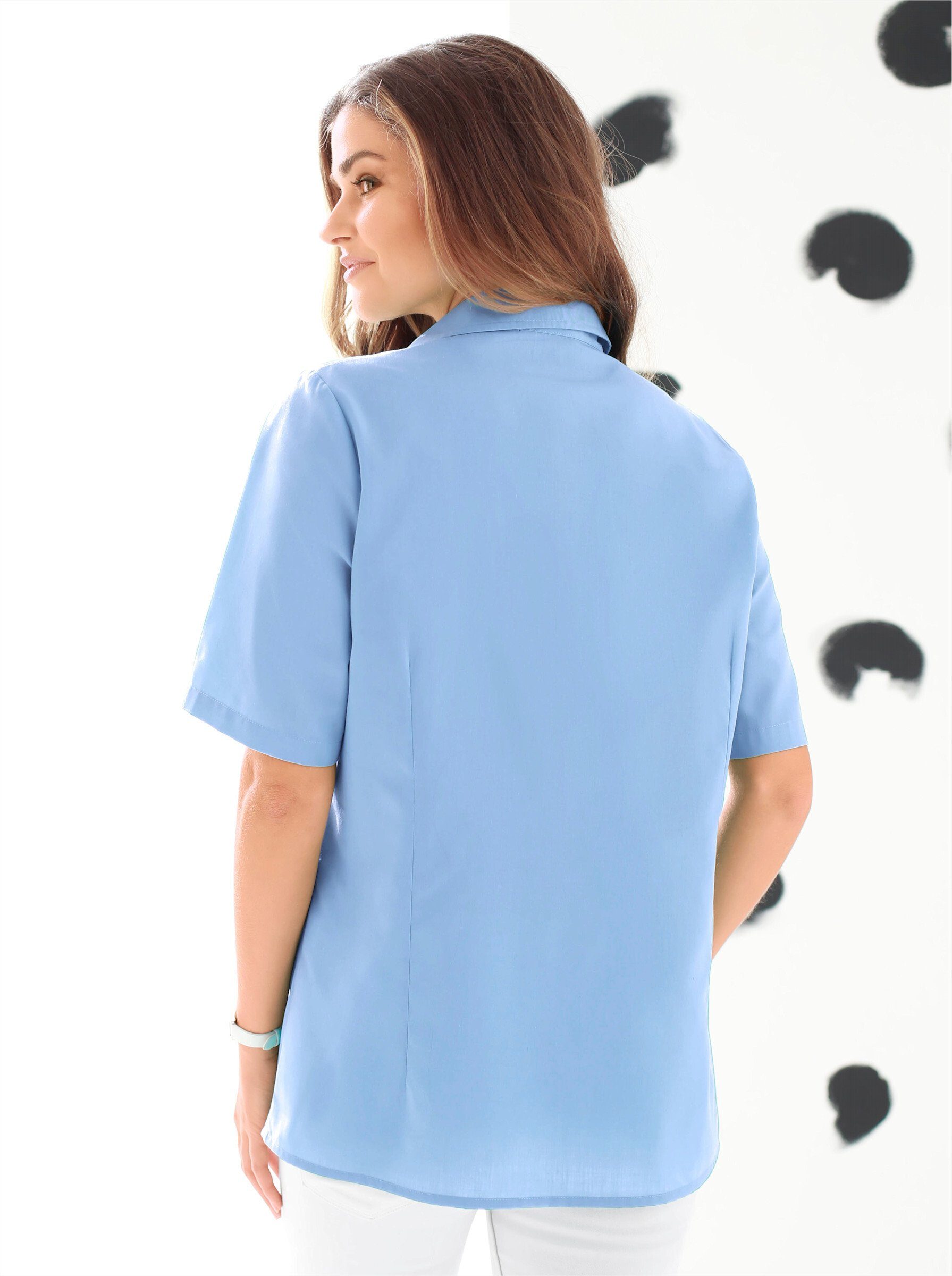 Sieh an! Klassische Bluse Hemdbluse günstig online kaufen