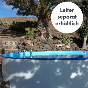MTH Pool-Wassertest Schwimmbecken-Set MTH Rundform Ø 3,50 x 1,20 m