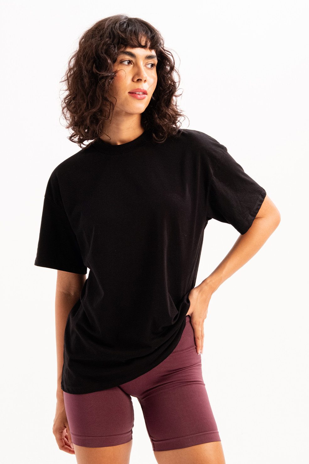 JUSTEVER T-Shirt Damen-T-Shirt mit Rundhalsausschnitt, 100 günstig online kaufen