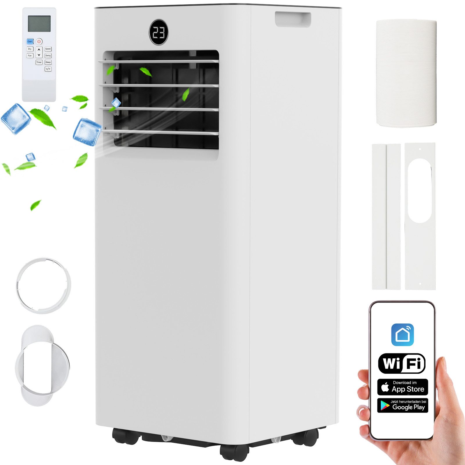 oyajia Klimagerät Klimaanlage Mobil 9000 BTU/h günstig online kaufen