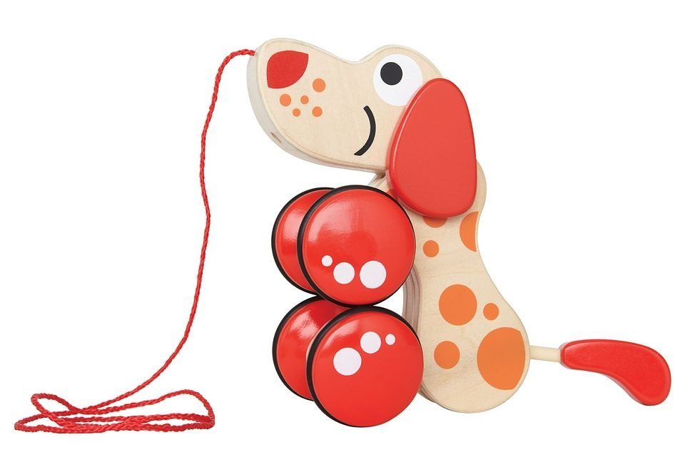 Hape Nachziehtier Hündchen Puppy, Fördert Feinmotorik, Koordination und Vorstellungskraft – Bild 4 von 5