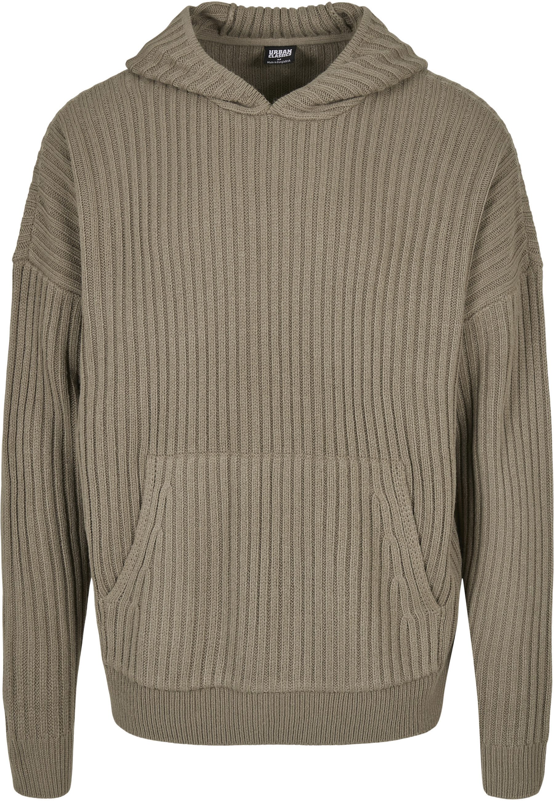 URBAN CLASSICS Kapuzensweatshirt Urban Classics Herren Knitted Hoody (1-tlg)