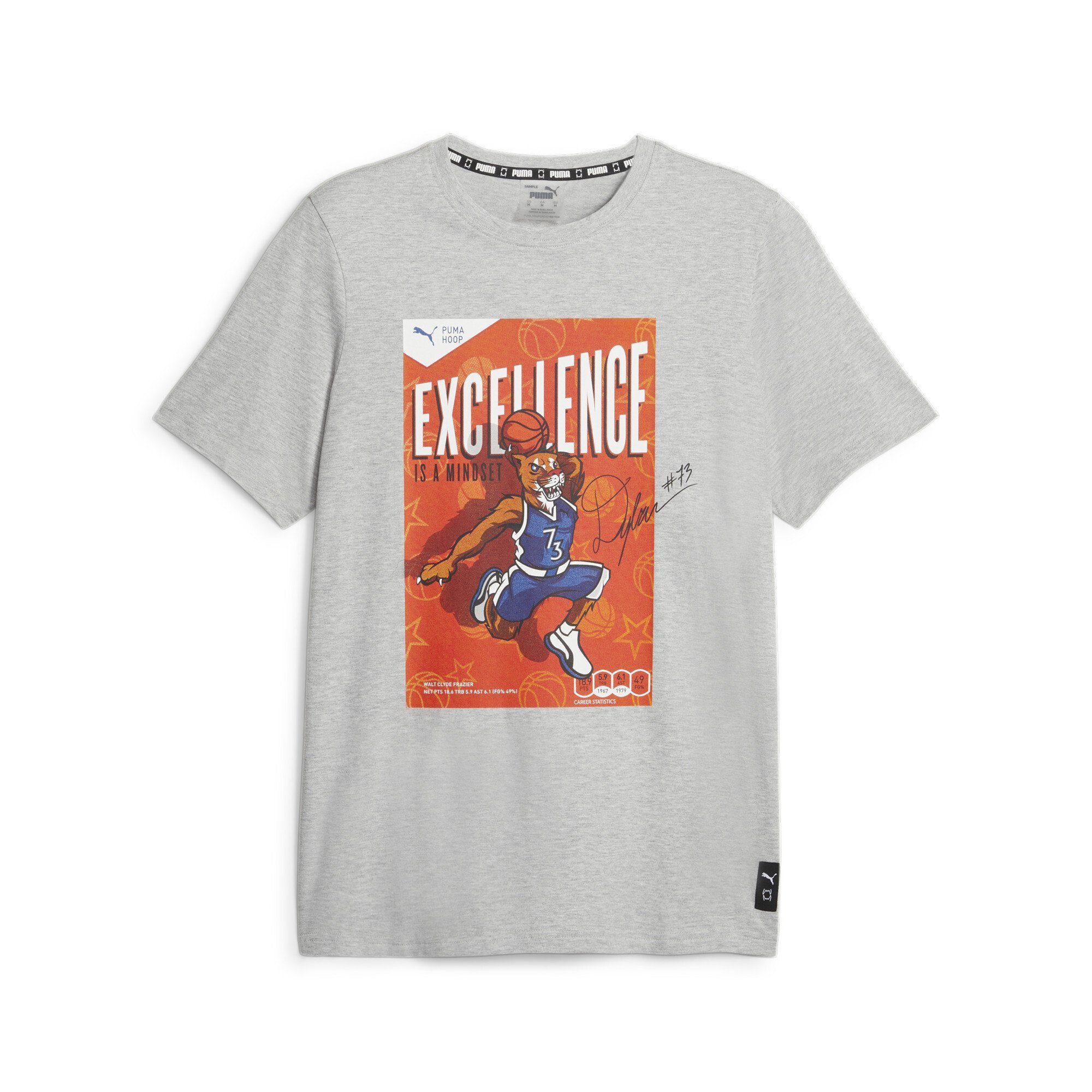 PUMA Trainingsshirt DYLAN Basketball Herren, vorne Collection-Grafik T-Shirt