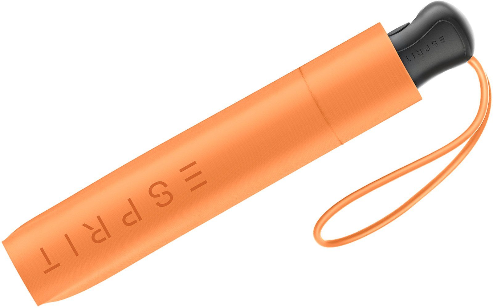 orange 2023, Slimline neuen Esprit leicht in Taschenregenschirm den Easymatic Trendfarben FJ stabil, Automatik Auf-Zu Damen und