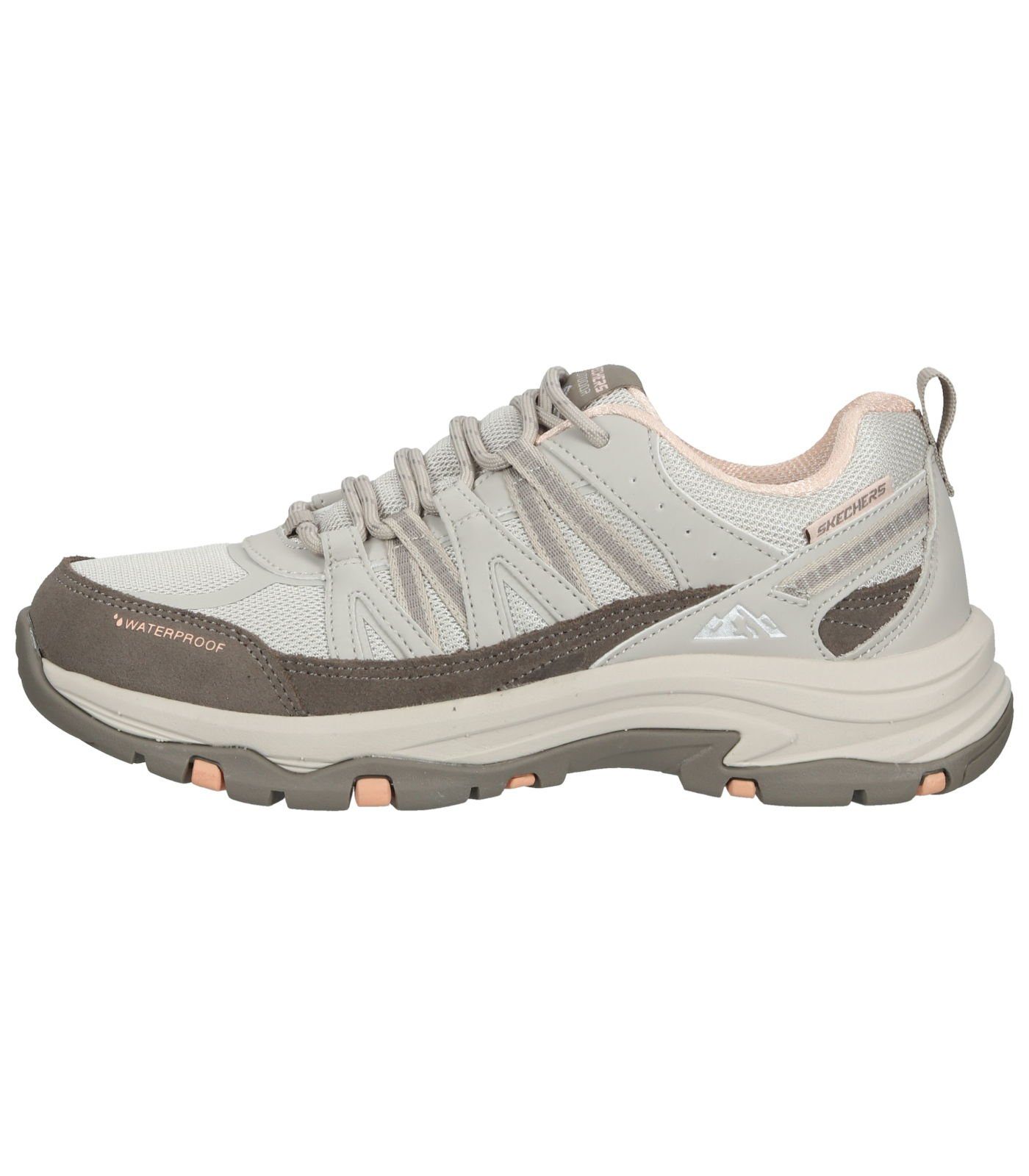 Wanderschuhe Sneaker Grau Skechers Textil