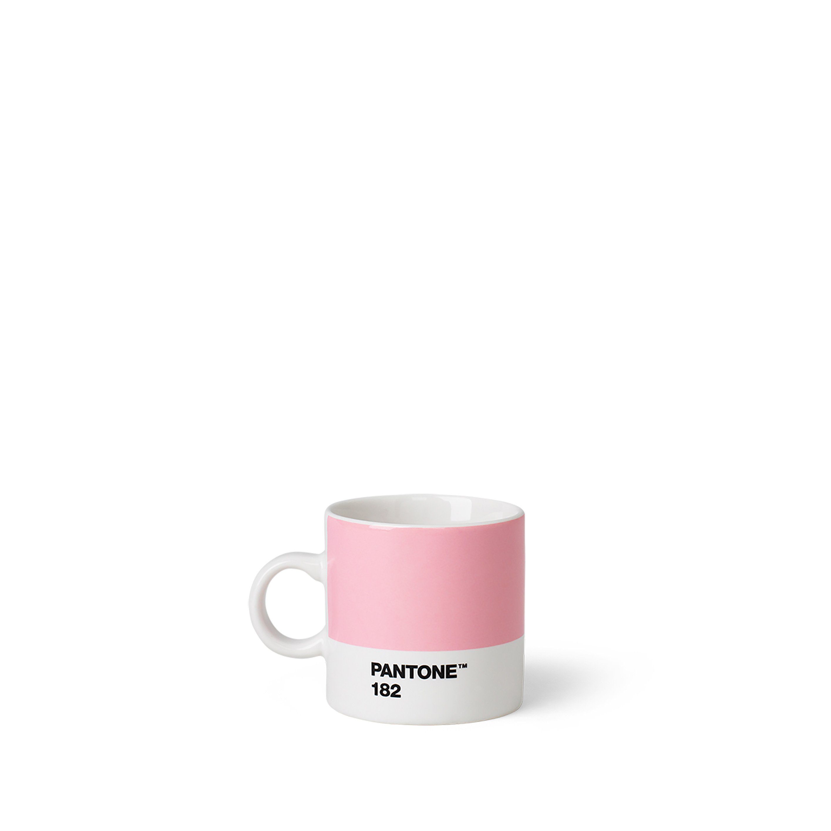 PANTONE Кофейный сервиз, Fine Bone, PANTONE Porzellan Espressotasse, dickwandig, spülmaschinenfest, 120ml
