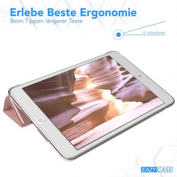 EAZY CASE Tablet-Hülle Smart Case für Apple iPad Mini 1. / 2. / 3. Gen. 7,9 Zoll, Tablet Case Smartcase Hülle mit Sleep Wake Up Funktion Etui Roségold