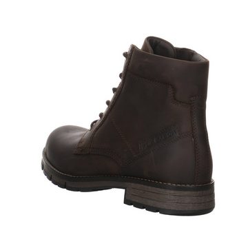 Pius Gabor Schnürboots Fettleder uni Schnürstiefel Fettleder