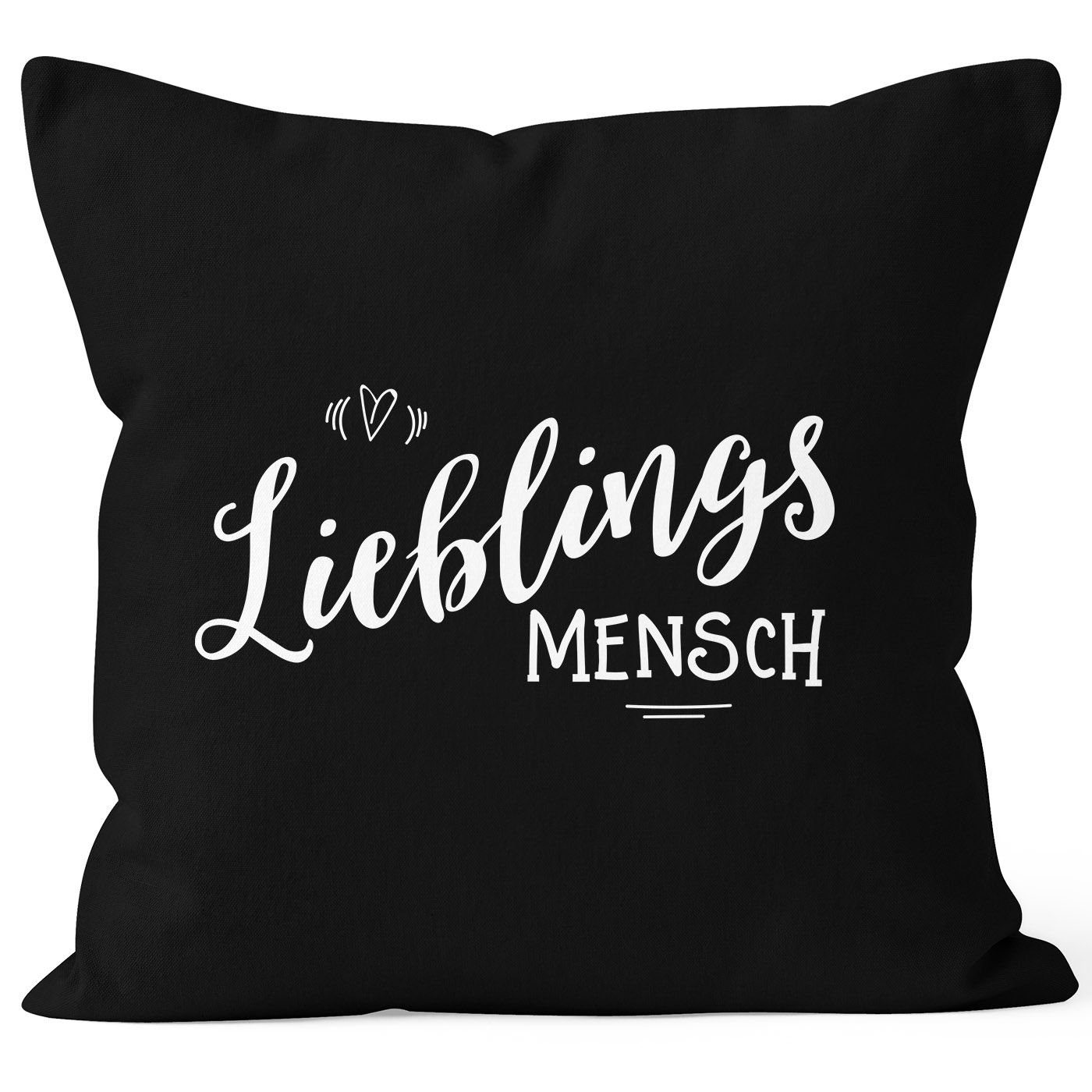 MoonWorks Dekokissen Kissenbezug Lieblingsmensch Geschenk Freundschaft günstig online kaufen