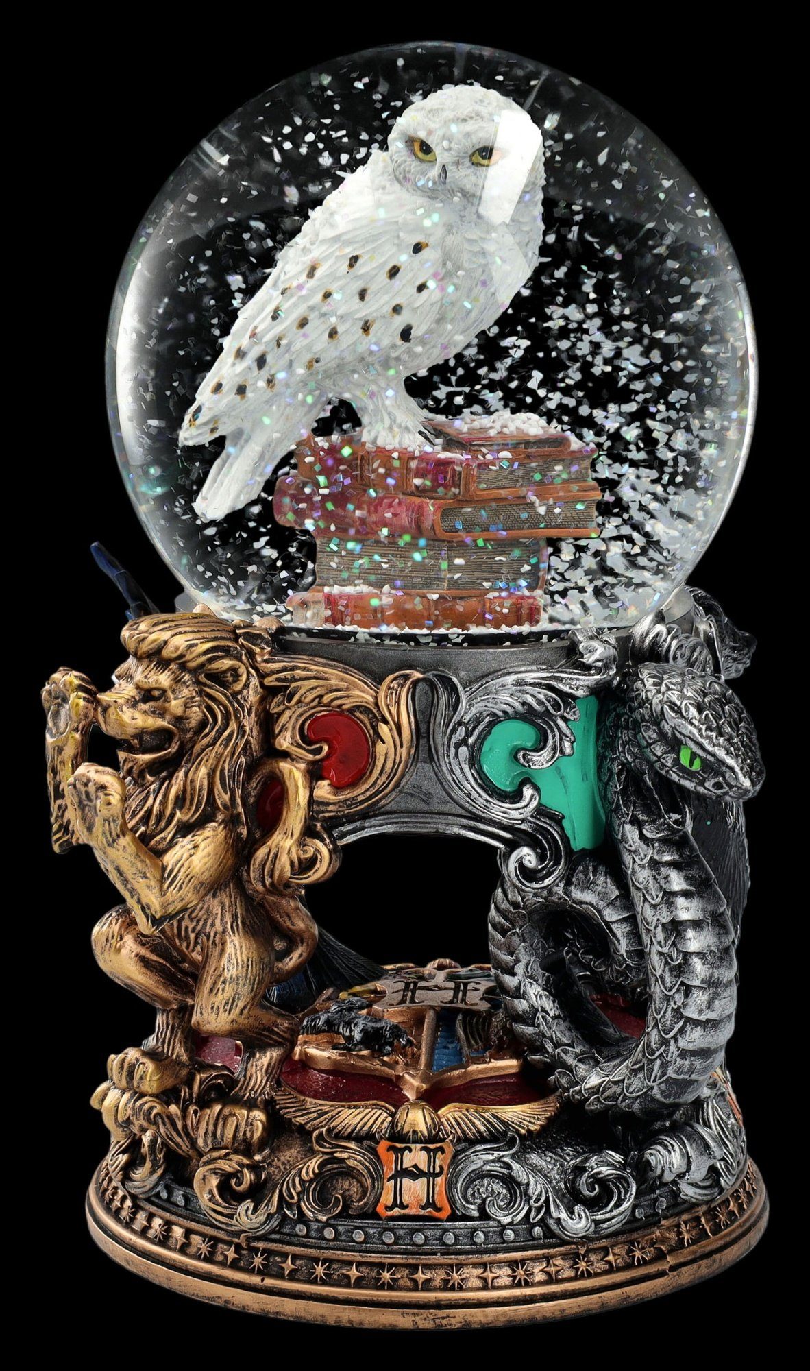 Figuren Shop GmbH Schneekugel Schneekugel Harry Potter - Hedwig - Fantasy Merchandise Dekoration