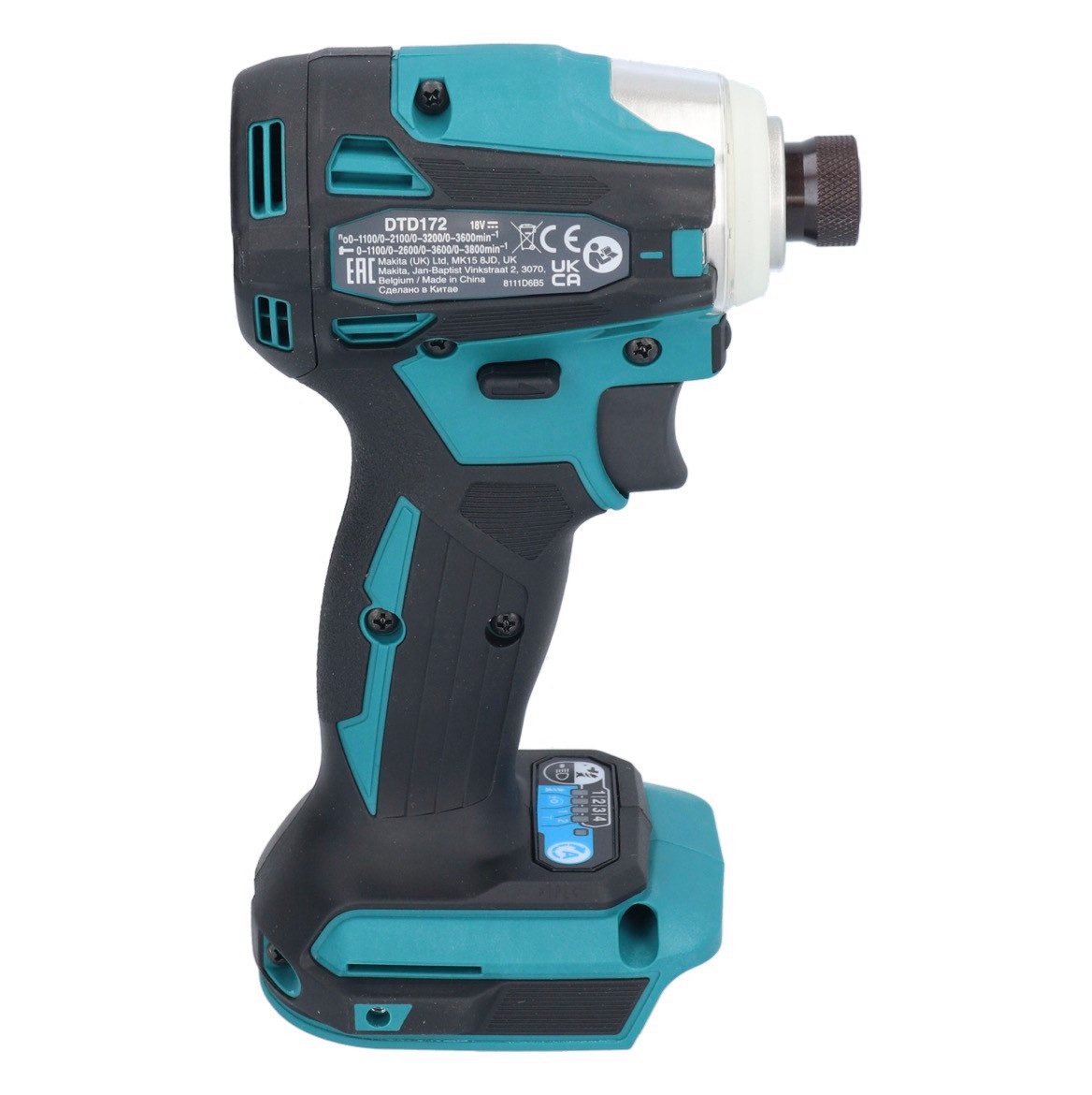 Makita Akku-Schlagschrauber Makita DTD 172 RT Akku Schlagschrauber 18 V 180 Nm 1/4" Brushless + 2x