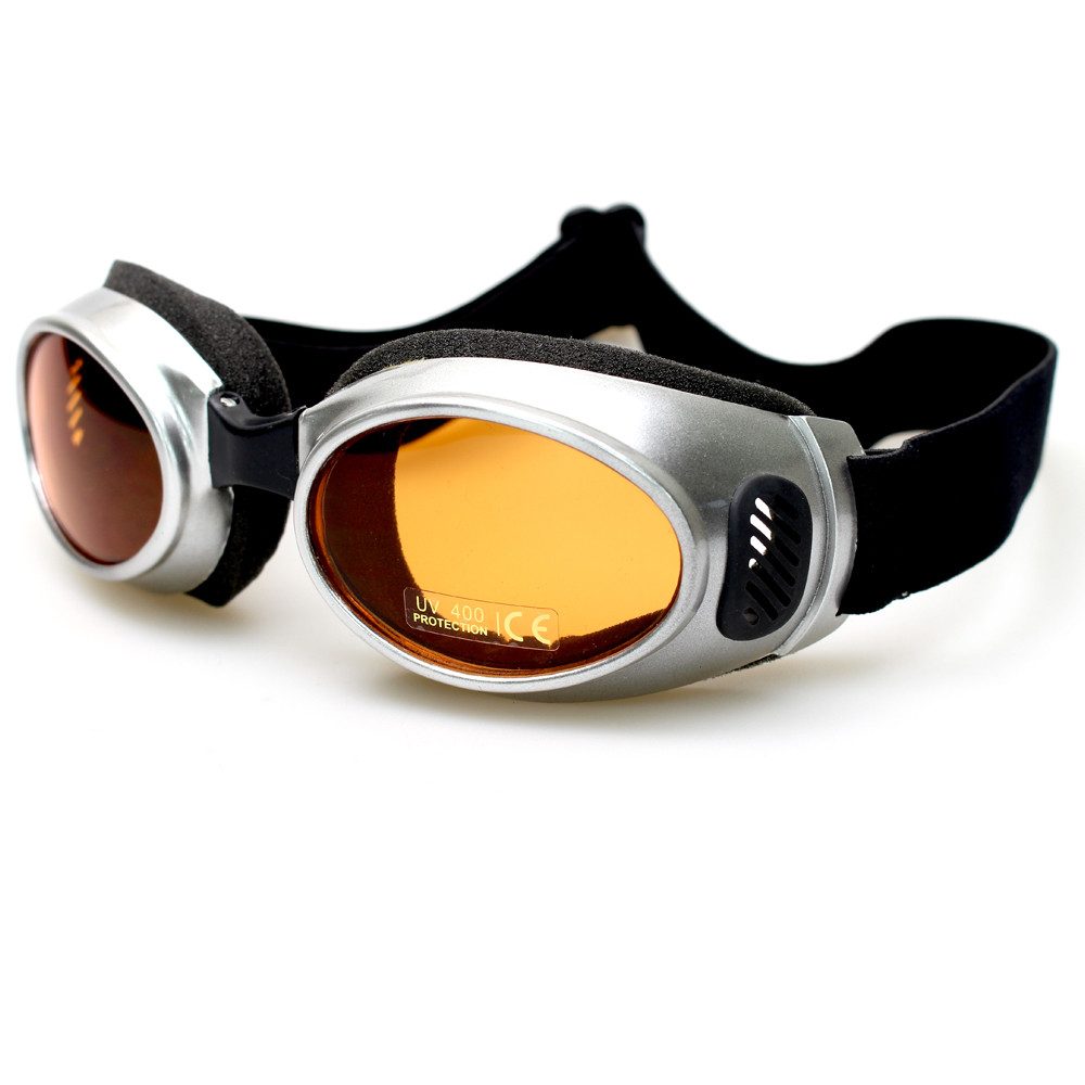 PROANTI Motorradbrille Sportbrille Chopper Motorrad Flieger Ski Fahrrad Brille Modell HEEZY