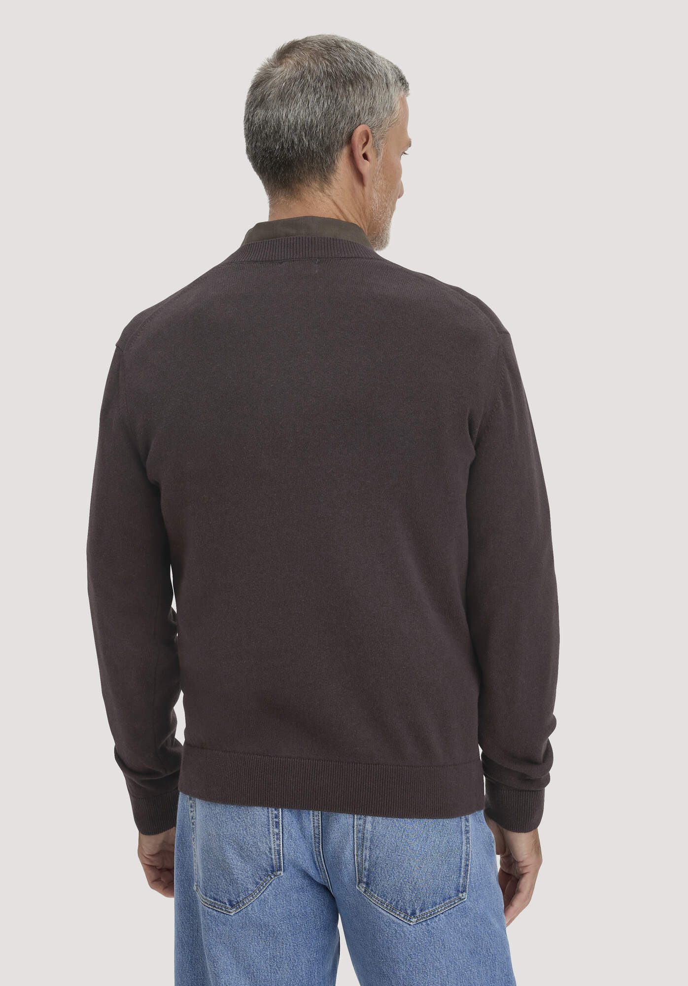 Hessnatur Strickpullover aus reiner Bio-Baumwolle (1-tlg)