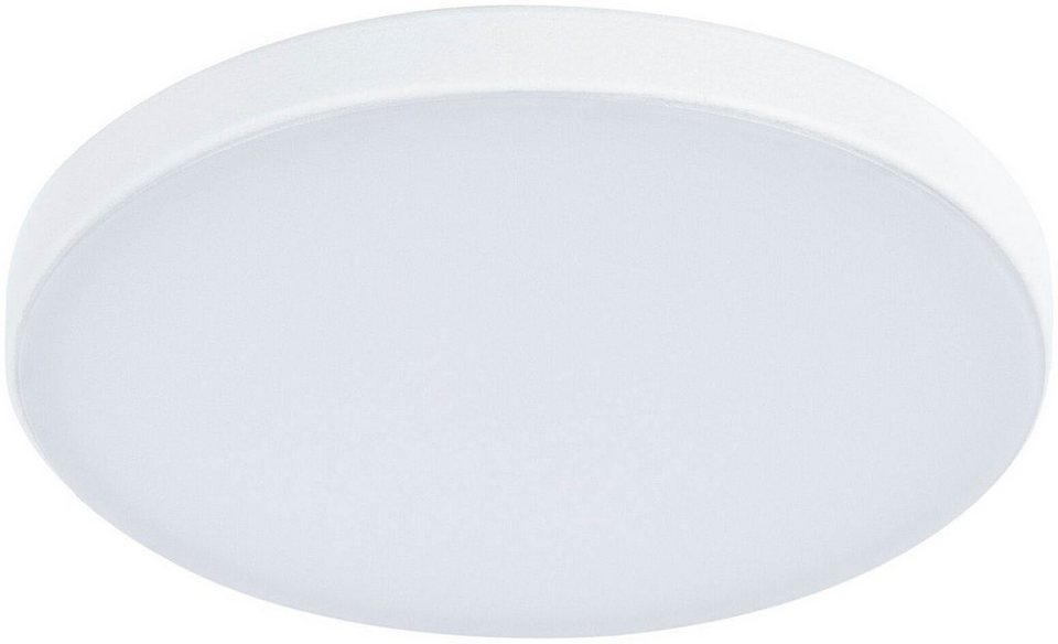 Paulmann LED Einbauleuchte Veluna VariFit Edge IP44 rund 90mm 450lm 3000K  Weiß dimmbar, LED fest integriert, Warmweiß, LED Einbaupanel IP44 rund 90mm  450lm 3000K Weiß dimmbar