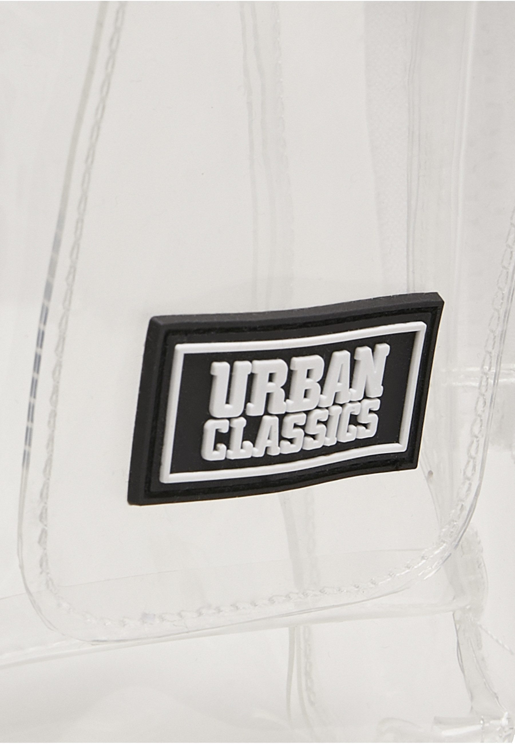 URBAN CLASSICS Schultertasche Urban Classics Unisex Transparent Mini Bag with Hook (1-tlg)
