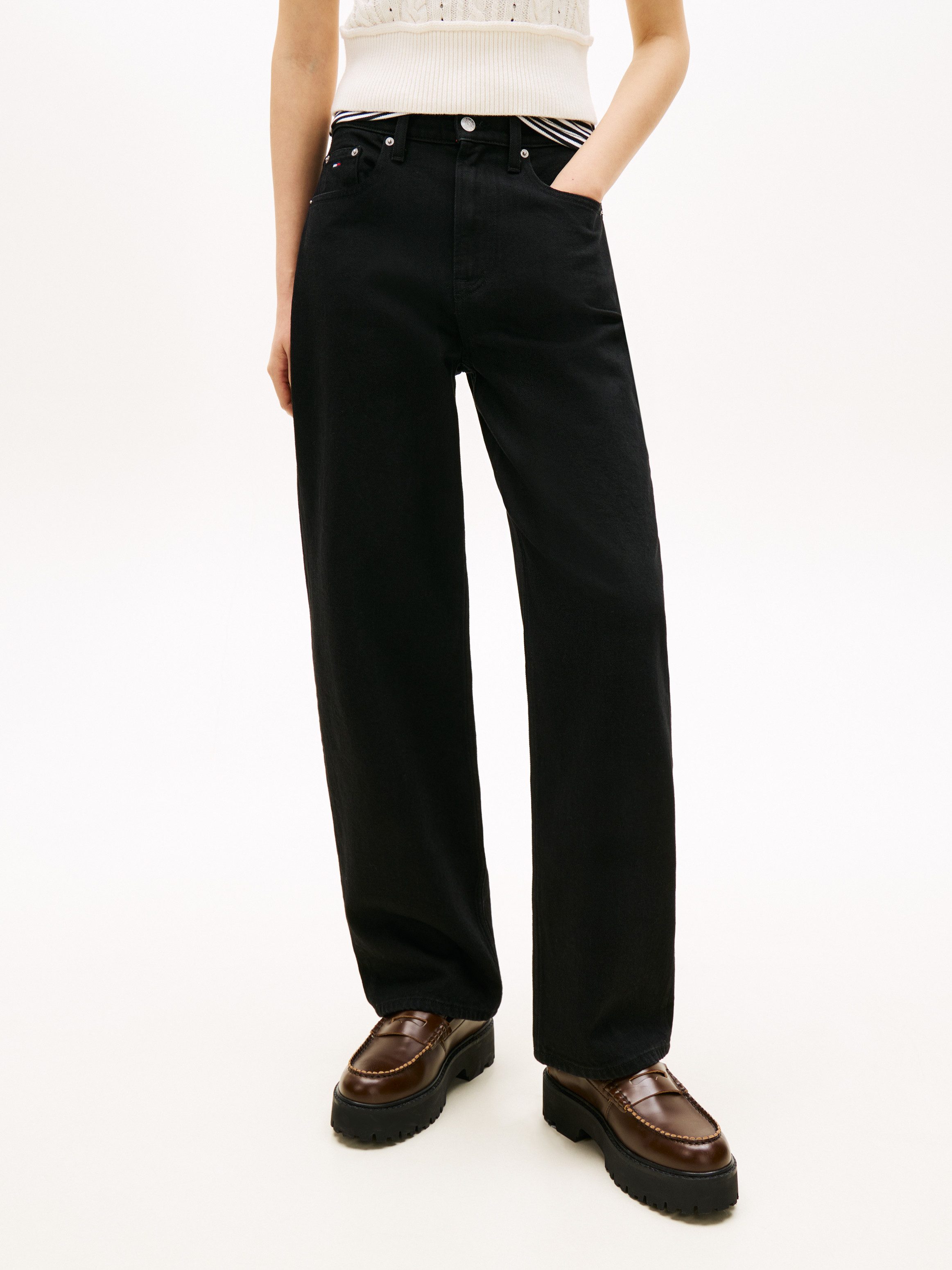 Tommy Jeans Straight-Jeans LAYLA HR SLIM STR slim fit, high waist