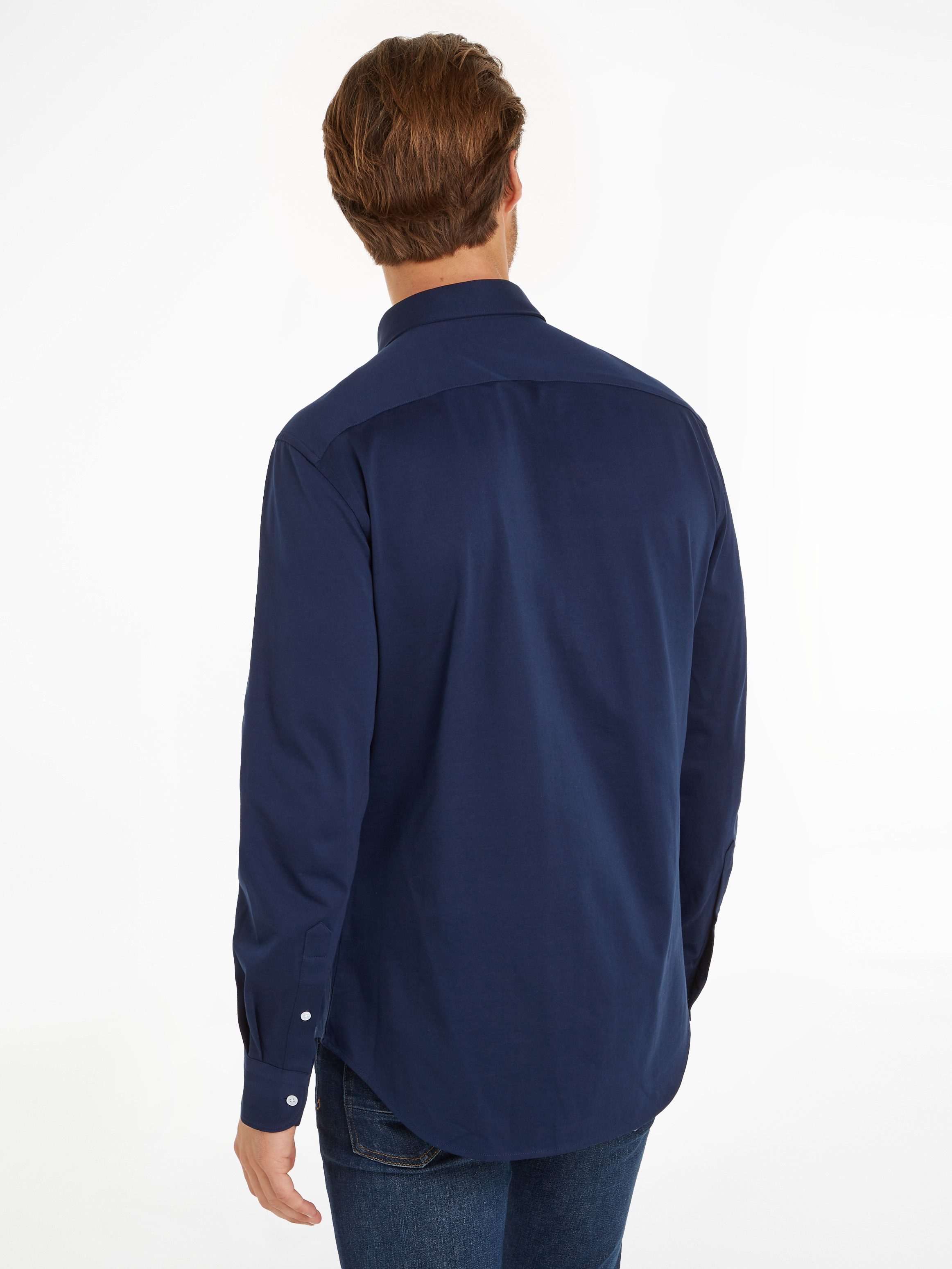 Tommy Hilfiger Businesshemd CL KNITTED SOLID günstig online kaufen