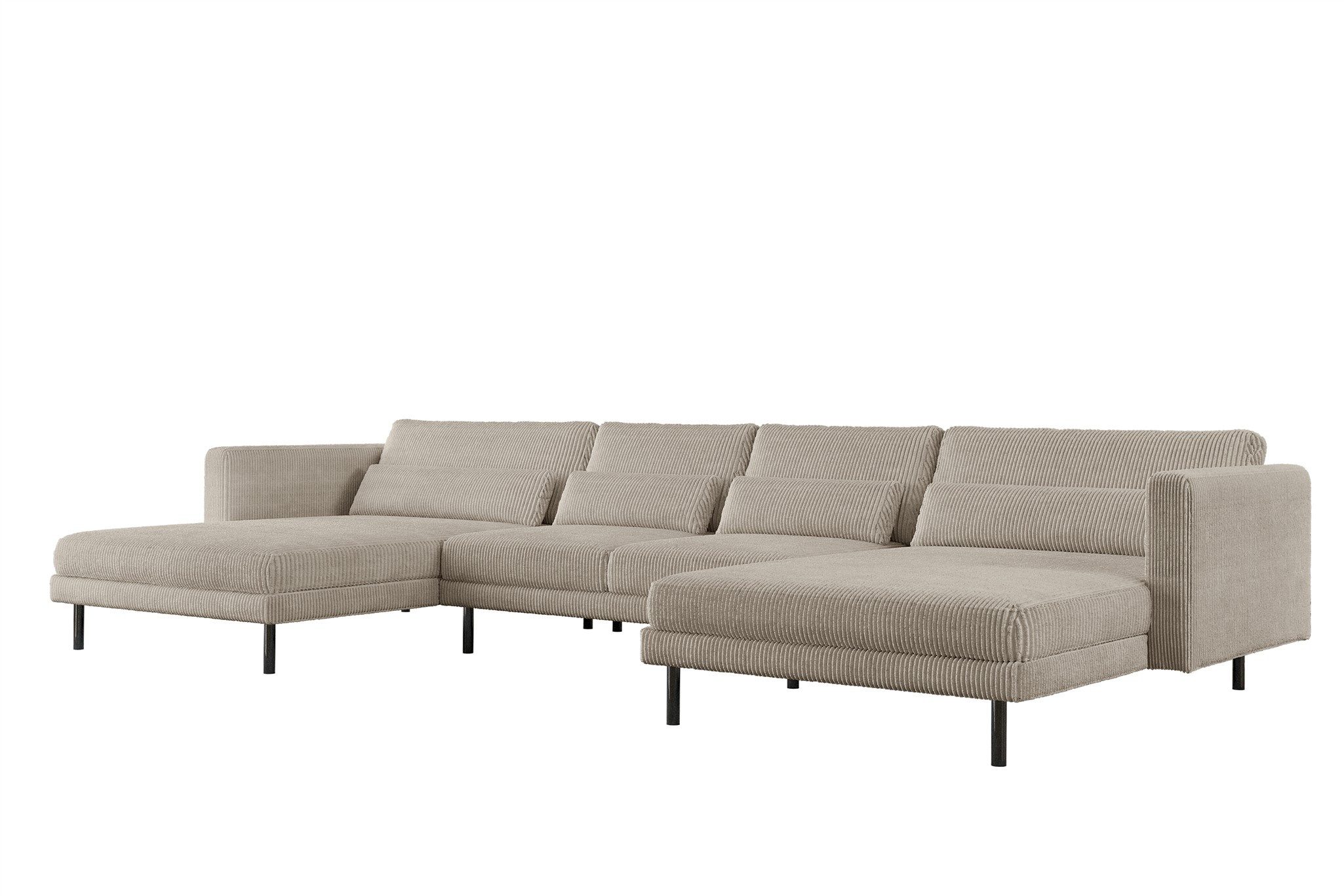 Fun Möbel Wohnlandschaft Sofa in U-Form günstig online kaufen
