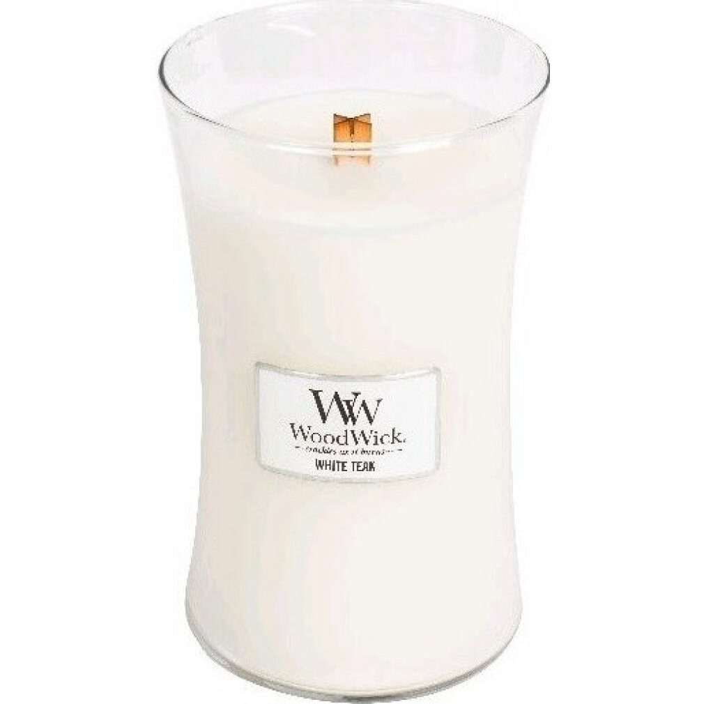 Woodwick Duftkerze White Teak-Duftkerze 609,5 g