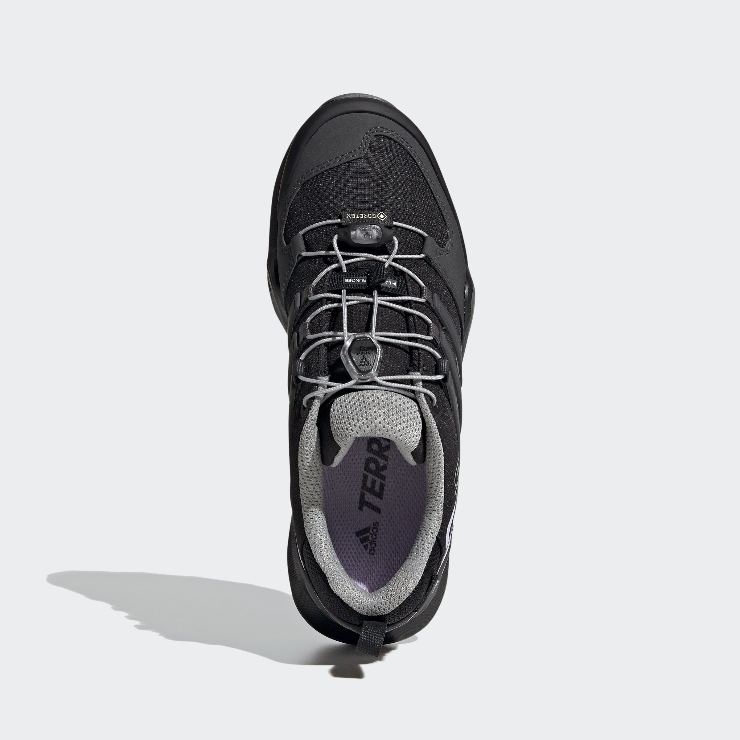 GORE-TEX Tint Grey R2 Solid Core Dgh Purple / Black SWIFT TERREX adidas / wasserdicht Wanderschuh