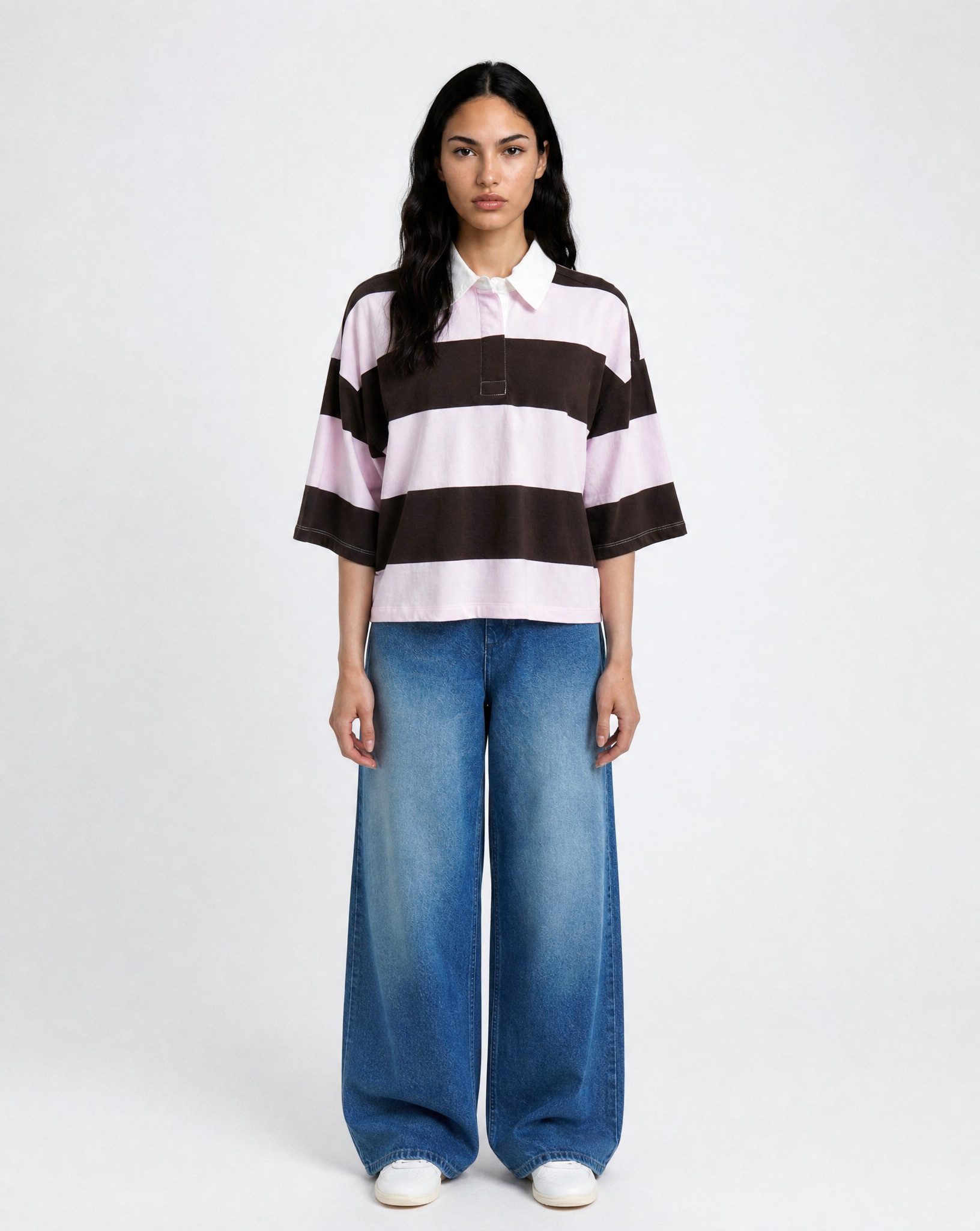 Smith & Soul Kurzarmshirt mit überschnittener Schulter