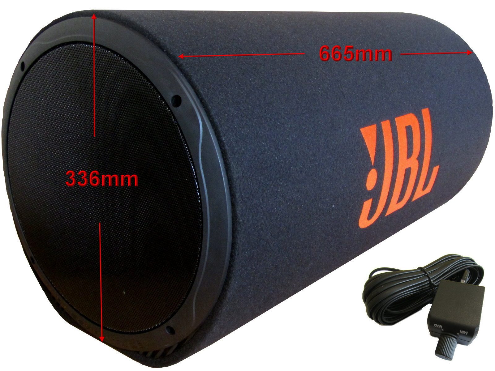 DSX JBL Tube Bass Pro AKTIV SUB Subwoofer Gehäuse Bassreflex Woofer 30 cm Auto-Subwoofer (150 W)