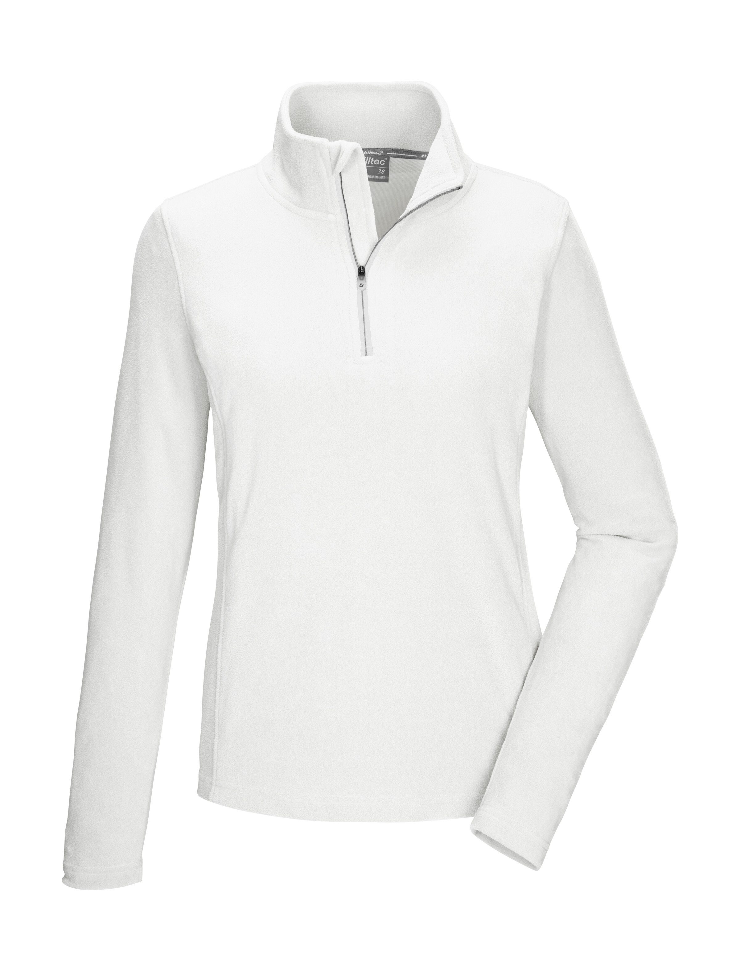 Killtec Fleeceshirt KSW 101 WMN FLC SHRT Fleeceshirt mit Stehkragen, warm, Reißverschluss mit Kinnschutz