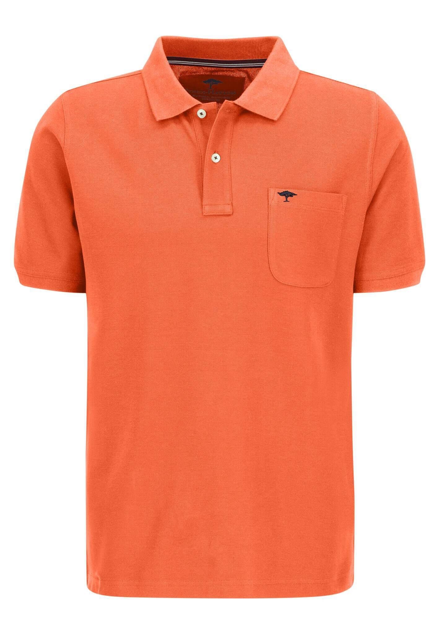 FYNCH-HATTON Poloshirt Herren Poloshirt (1-tlg) orange (33)