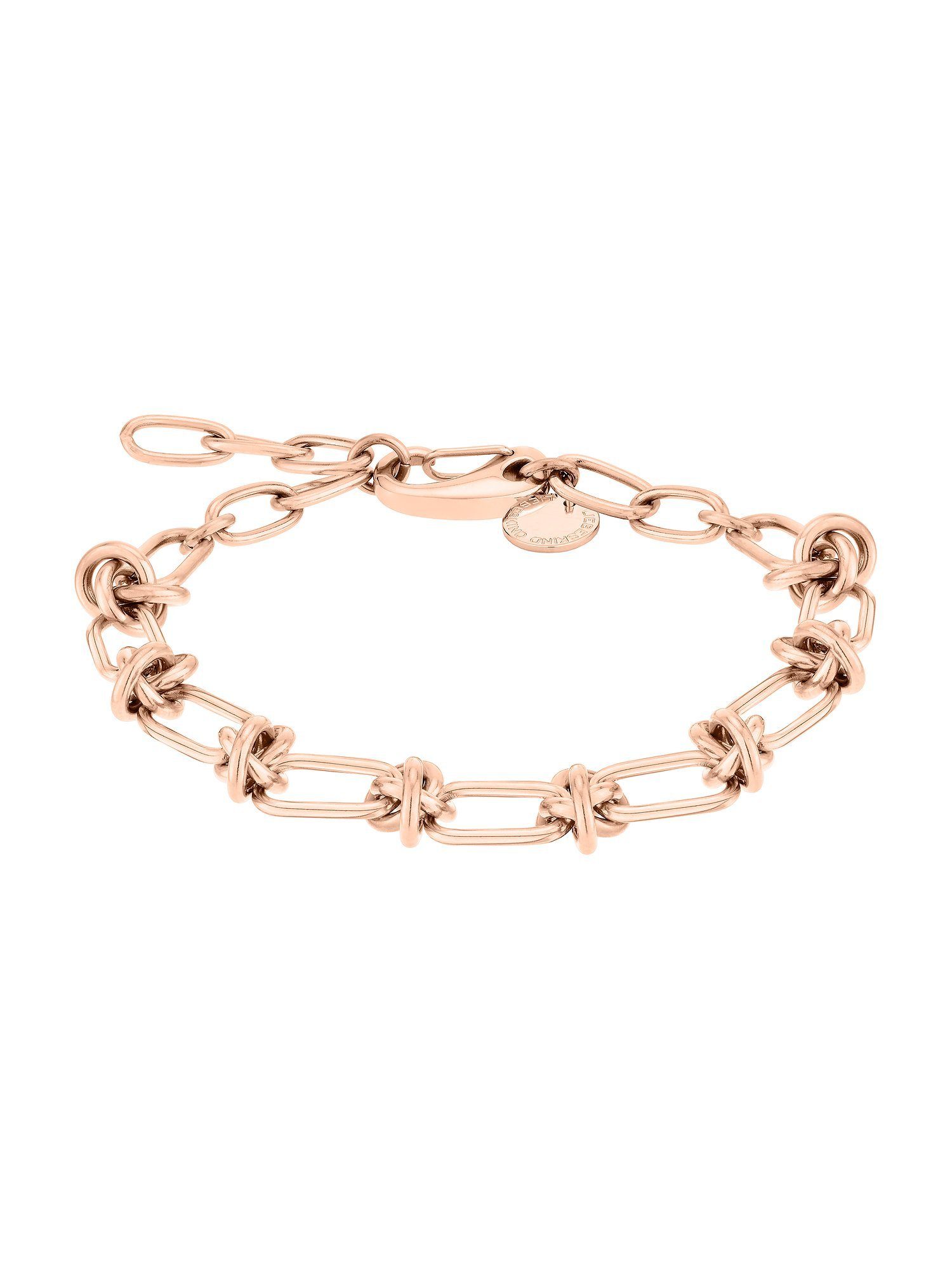 Liebeskind Berlin Edelstahlarmband Liebeskind Damen-Armband Edelstahl, Trendig roségold