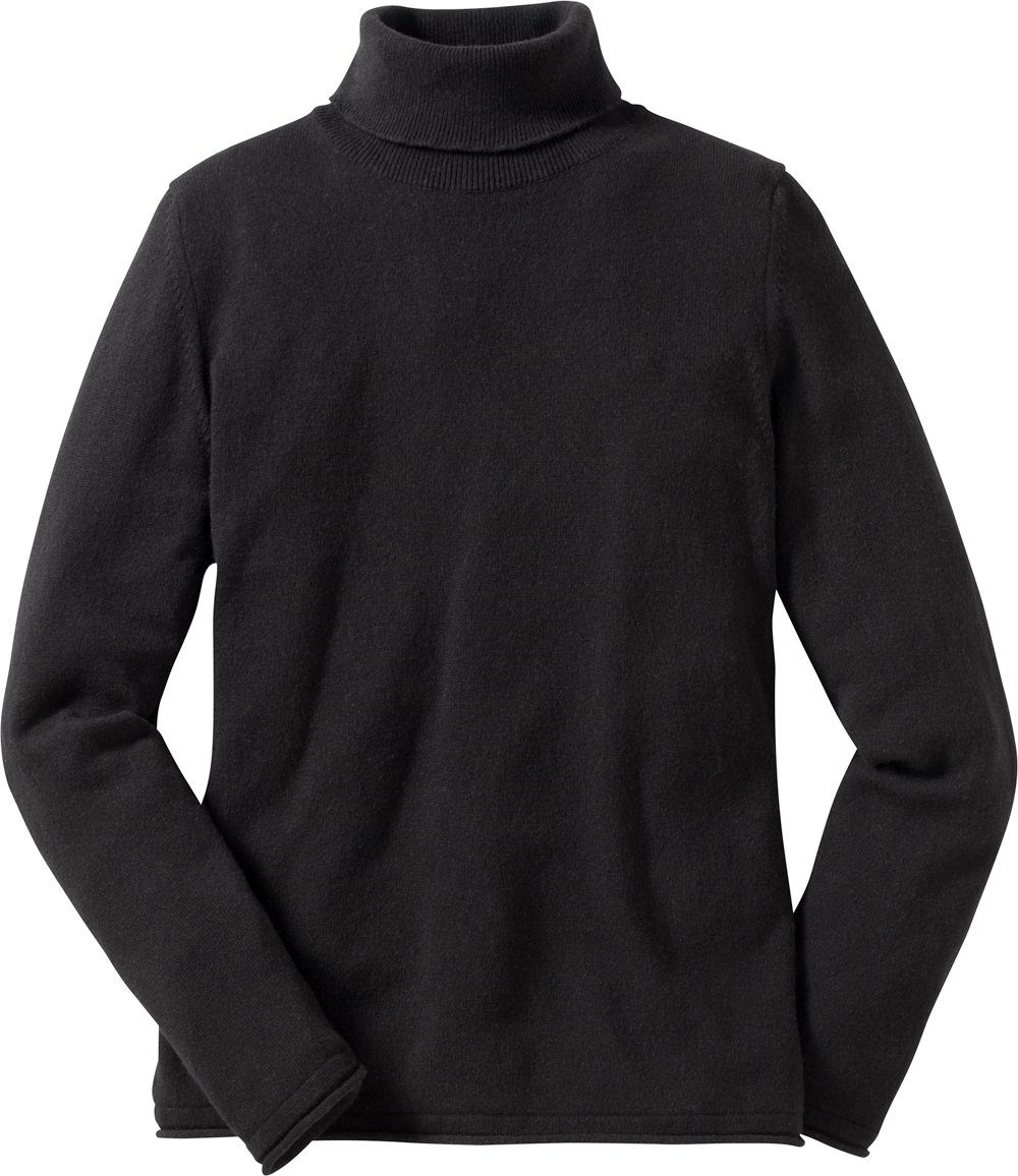 Emilia Parker Rollkragenpullover natürliche Wärmeregulierung