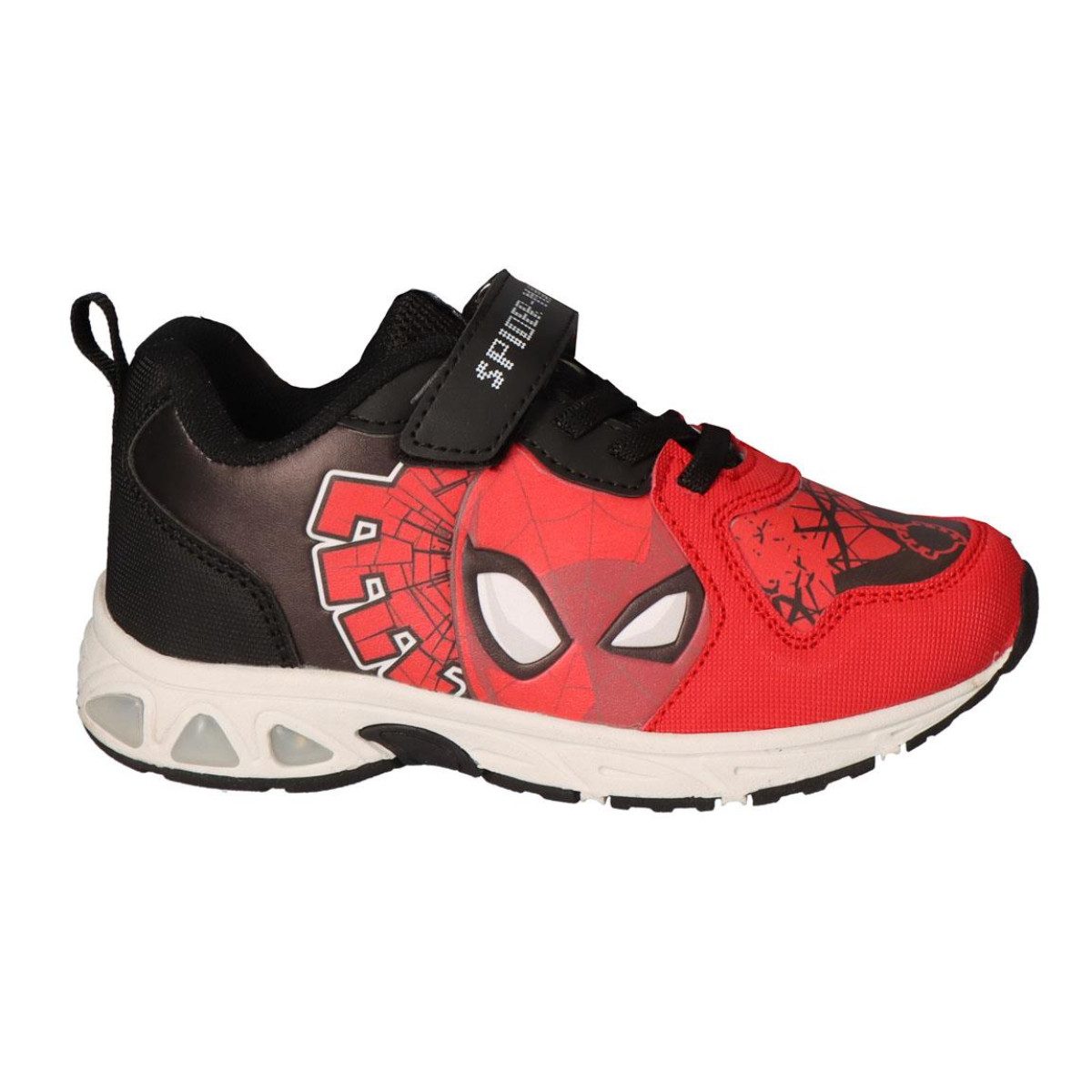 Spiderman Kinder Schuhe mit Lichtsohle und rutschfestem Profil Sneaker