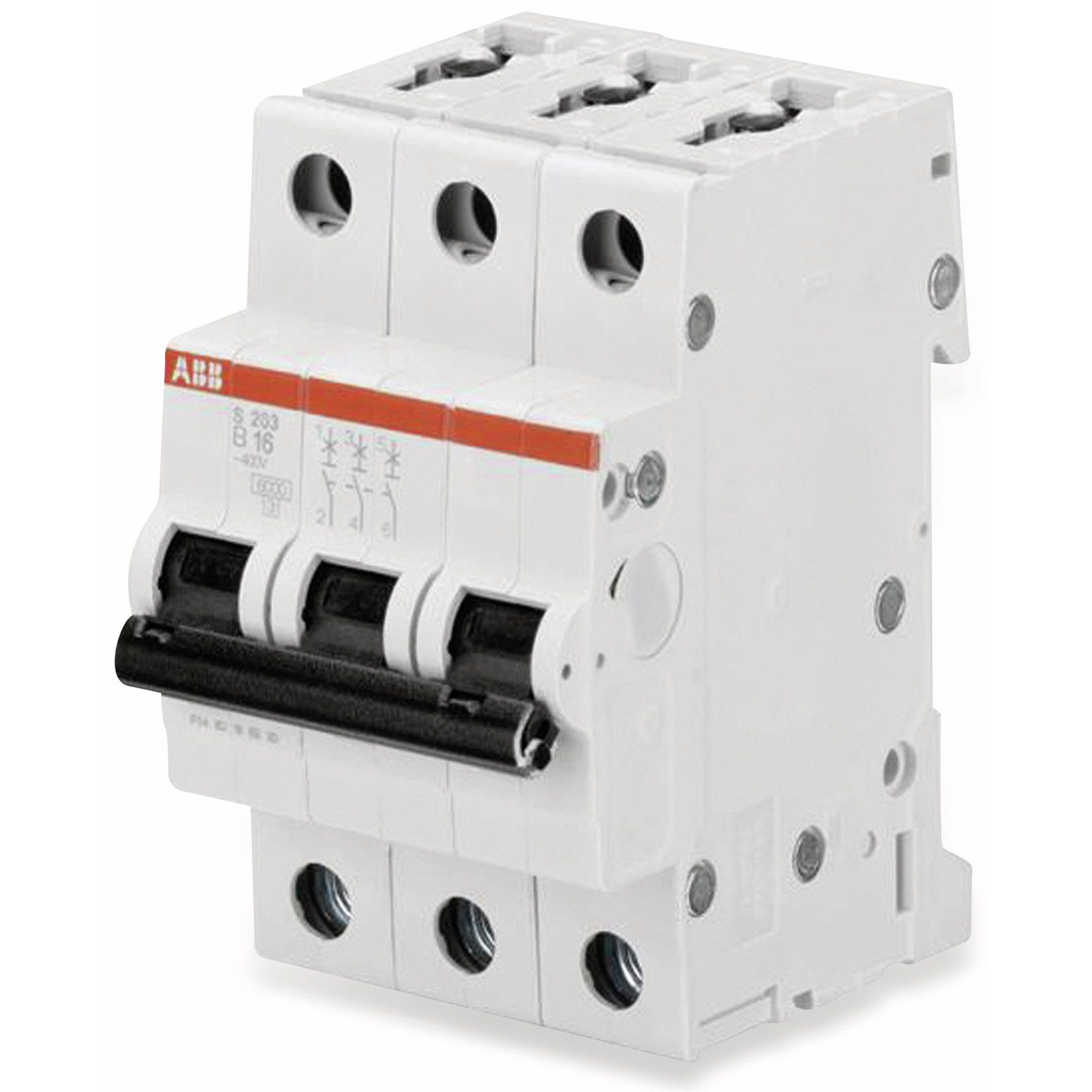 ABB Sicherheitsrelais ABB Leitungsschutzschalter S203-B25, B, 25 A