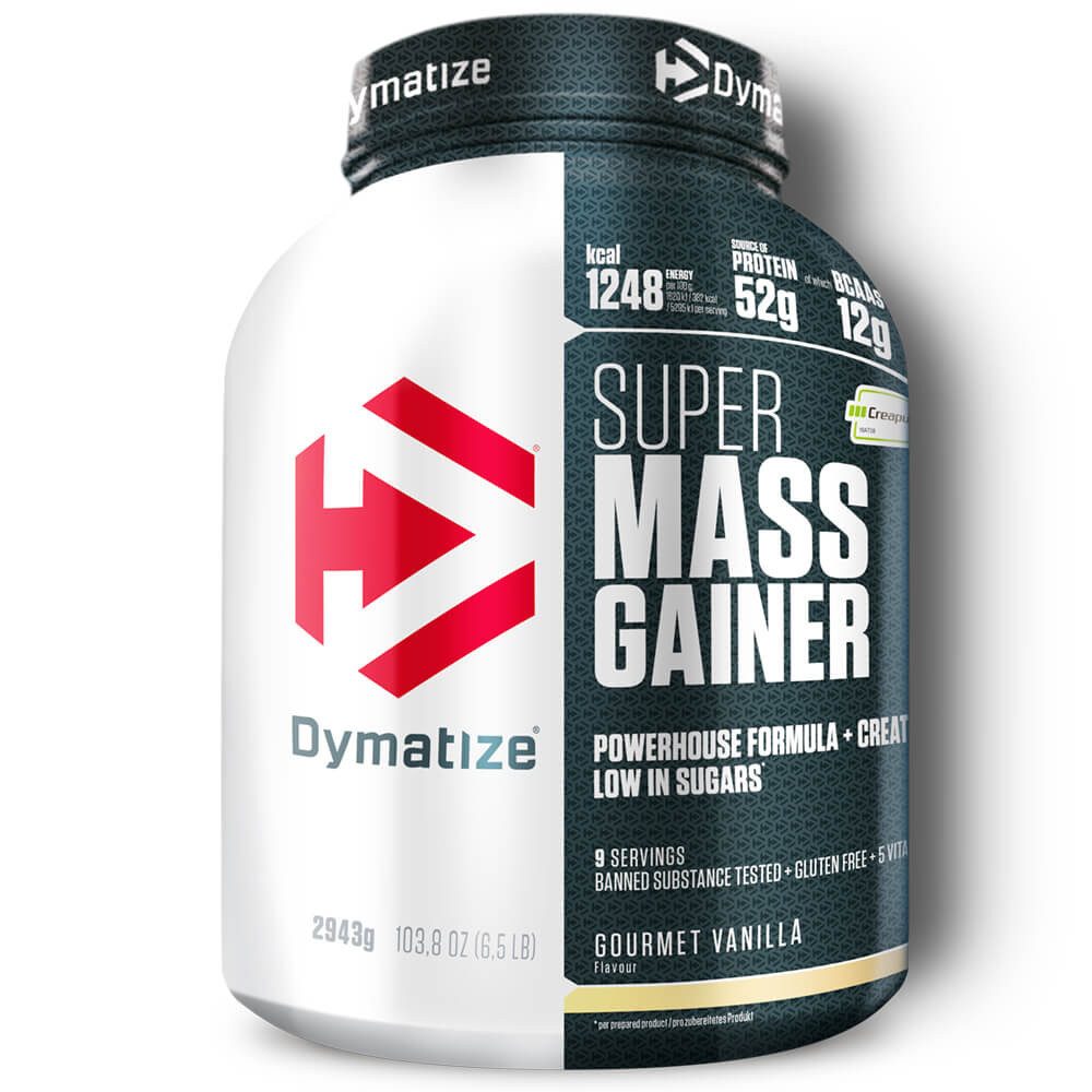 Dymatize Weight-Gainer Pulver Super Mass Kohlenhydrate Gourmet Vanilla 2943 g Pulver, 2943 g